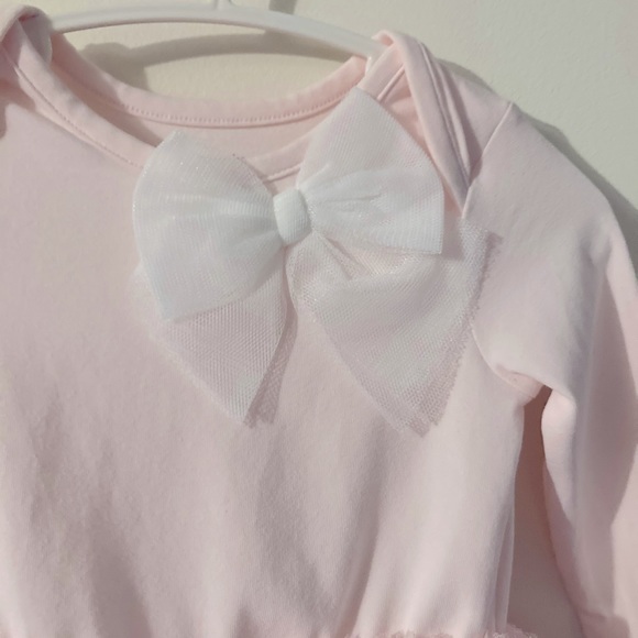 First Impressions • Baby Ballet Outfit Light Pink with Tutu Size 3-6 Months - Picture 4 of 8